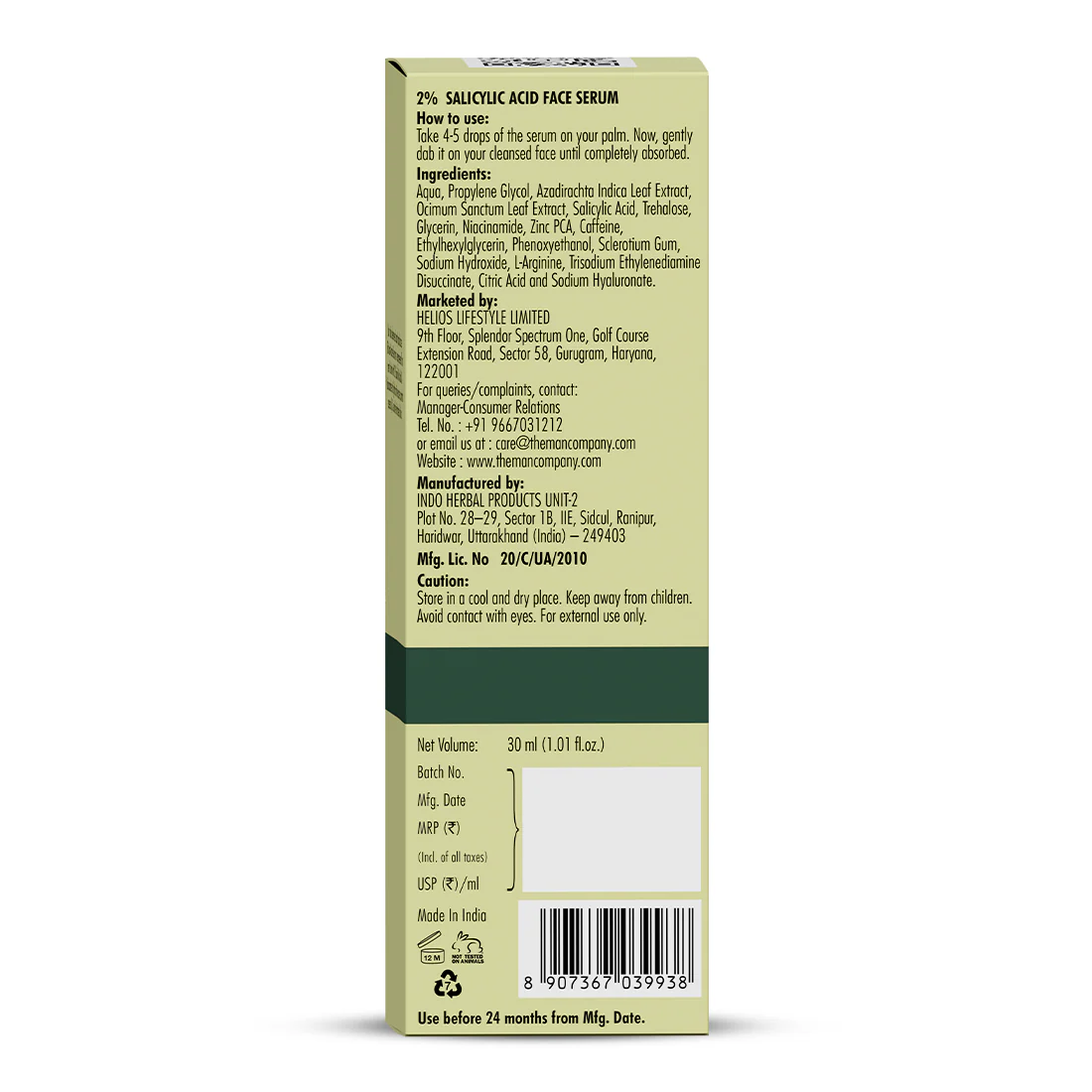 2% Salicylic Acid | Anti-Acne Face Serum - Image 10