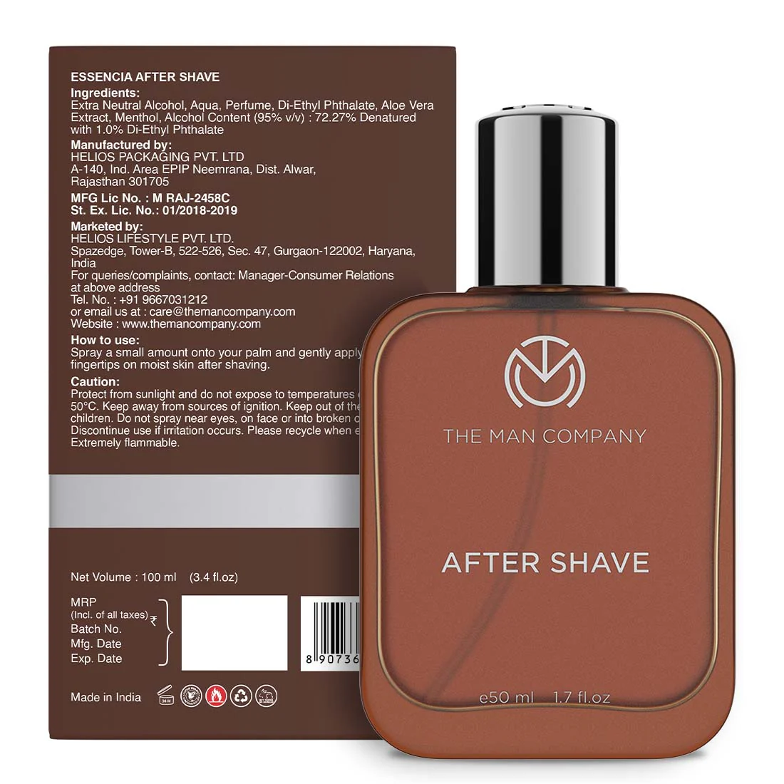 After Shave Spray | Menthol & Aloe Vera - Image 14