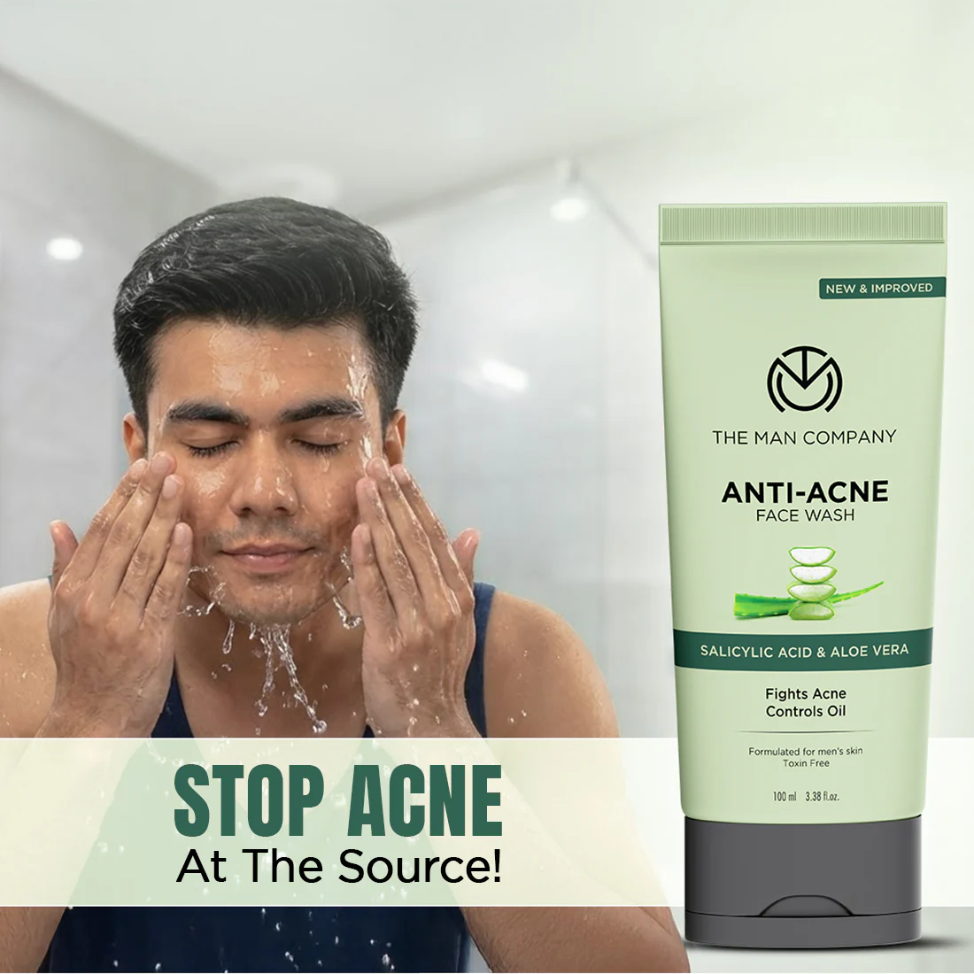 Anti Acne Face Wash | 100ml - Image 2