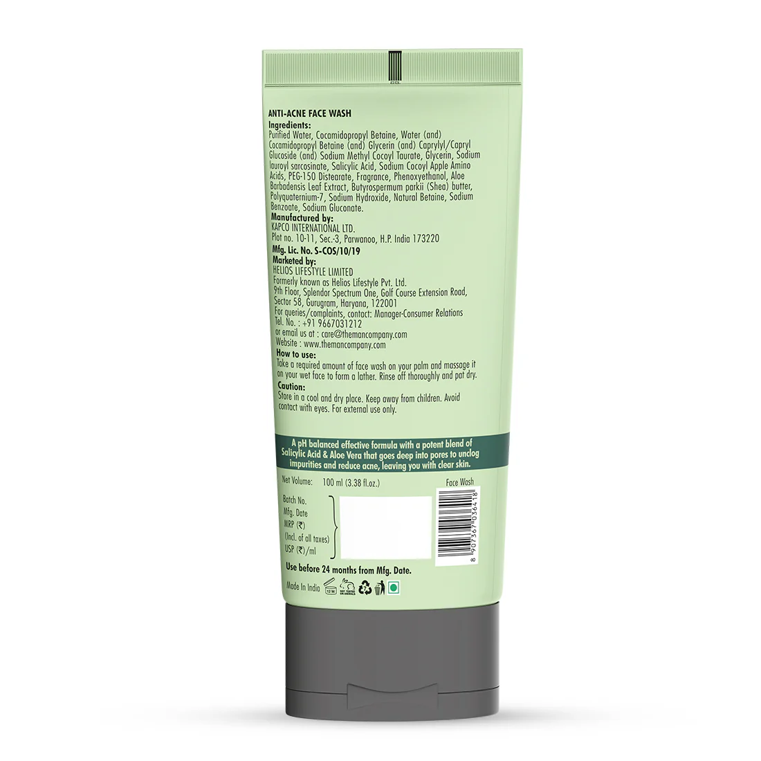 Anti Acne Face Wash | 100ml - Image 8