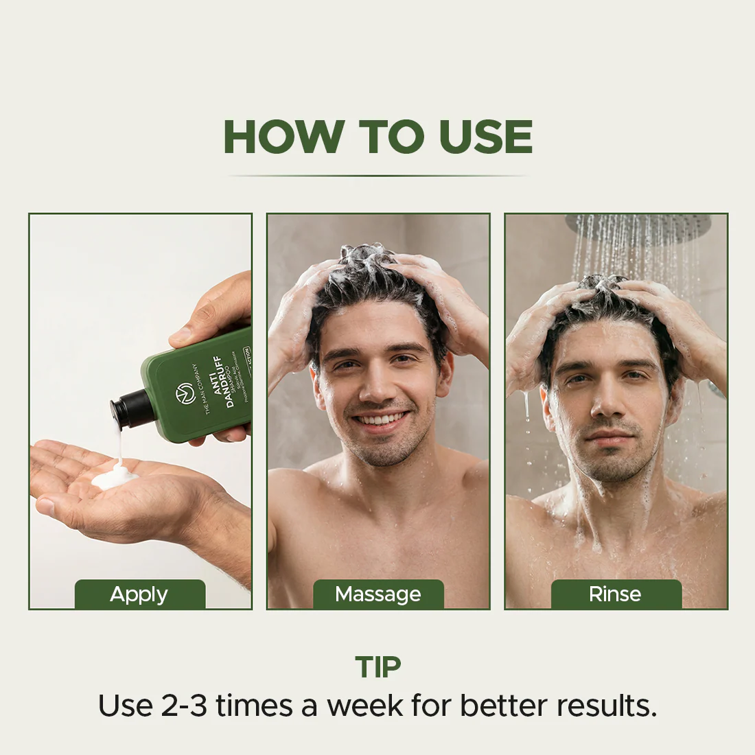 Anti-Dandruff Shampoo for Men | Salicylic Acid | Flake Control from First Wash (100ml) - Image 7