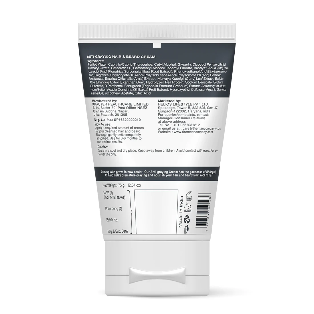 Anti-Graying Hair & Beard Cream | Arcolys & Bhringraj - Image 8