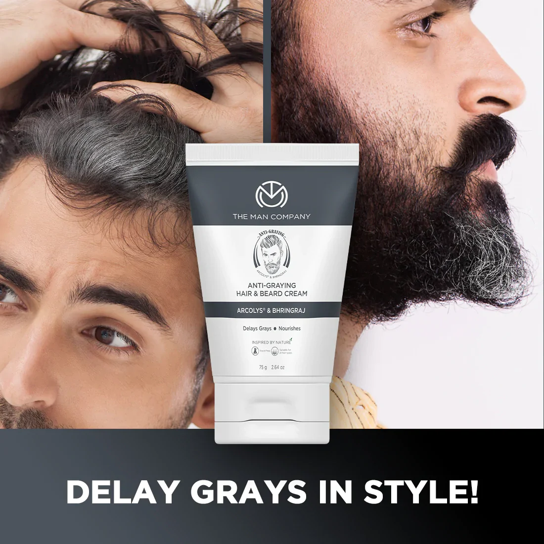 Anti-Graying Hair & Beard Cream | Arcolys & Bhringraj - Image 9