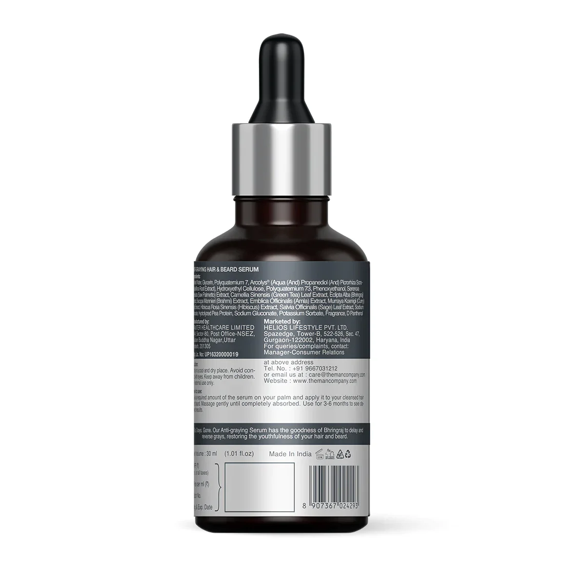 Anti-Graying Hair & Beard Serum | Arcolys & Bhringraj - Image 8