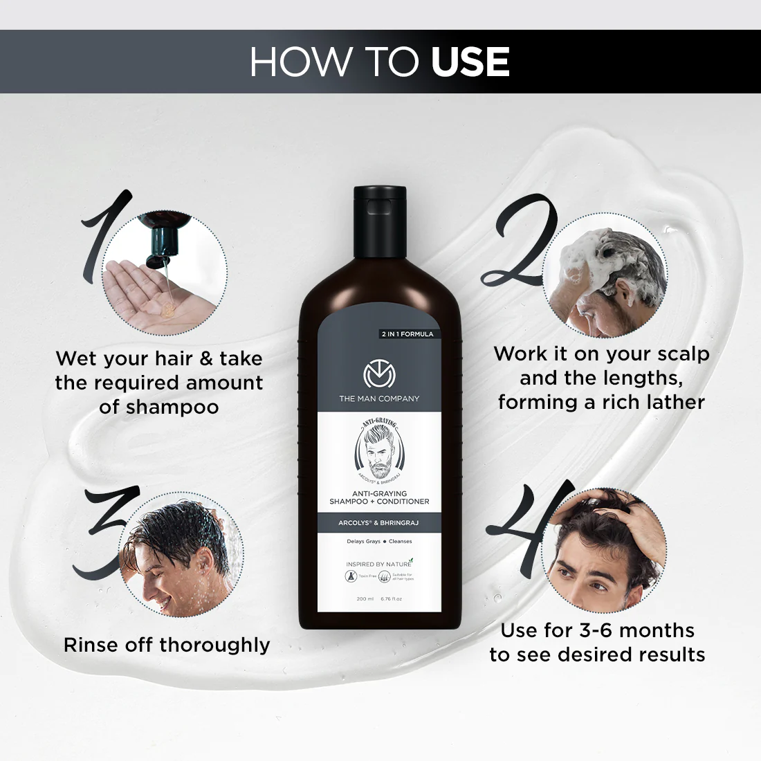 Anti-Graying Shampoo & Conditioner - Image 9