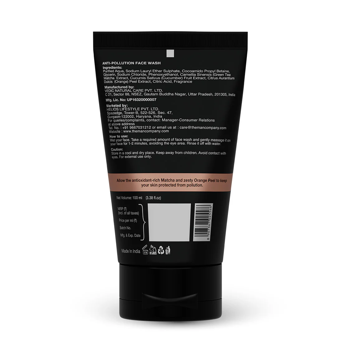 Anti-Pollution Face Wash | Matcha & Orange Peel - Image 36