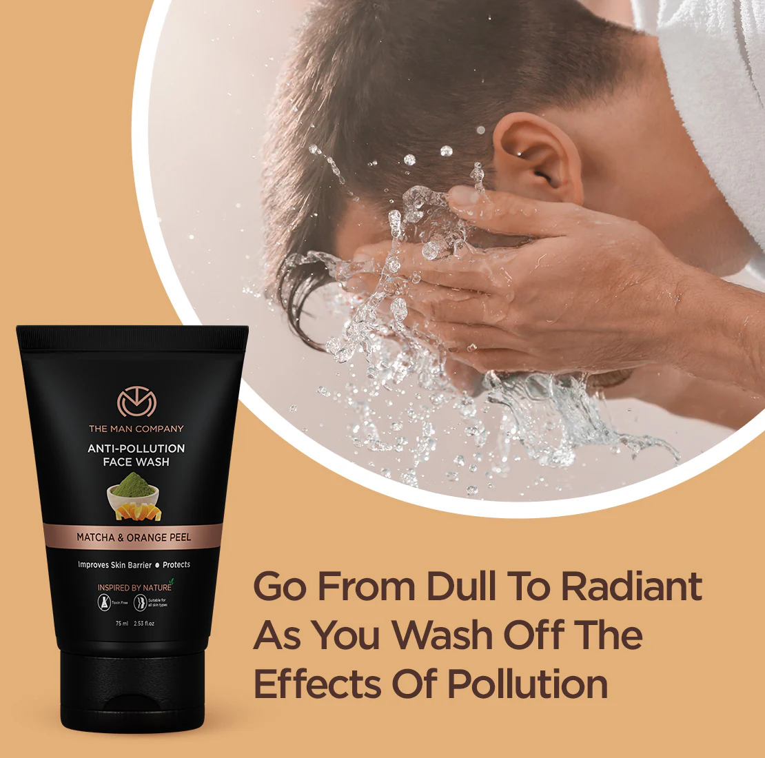 Anti-Pollution Face Wash | Matcha & Orange Peel - Image 7