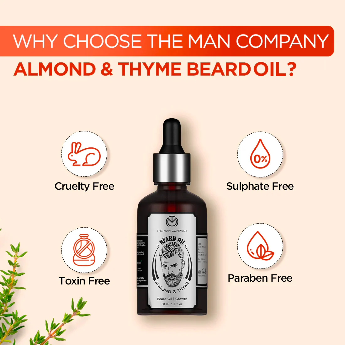 Beard Oil | Almond & Thyme - Image 23