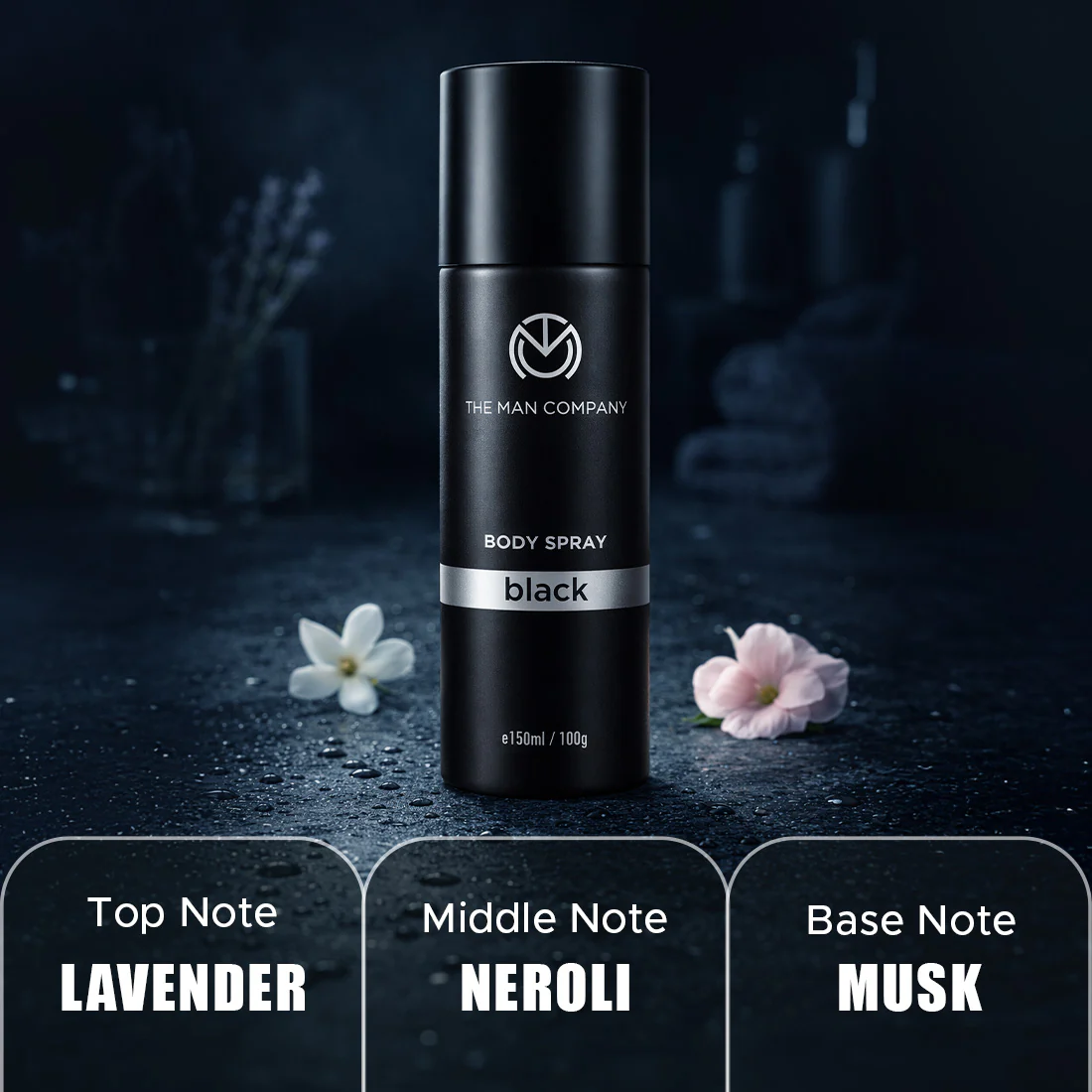 Black Body Spray | 150ml - Image 3
