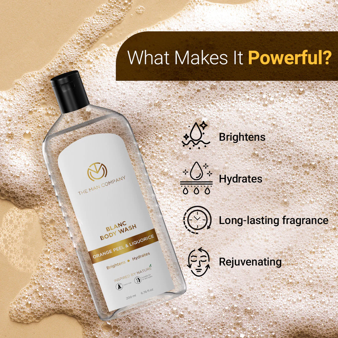Blanc Body Wash (200ml) - Image 3