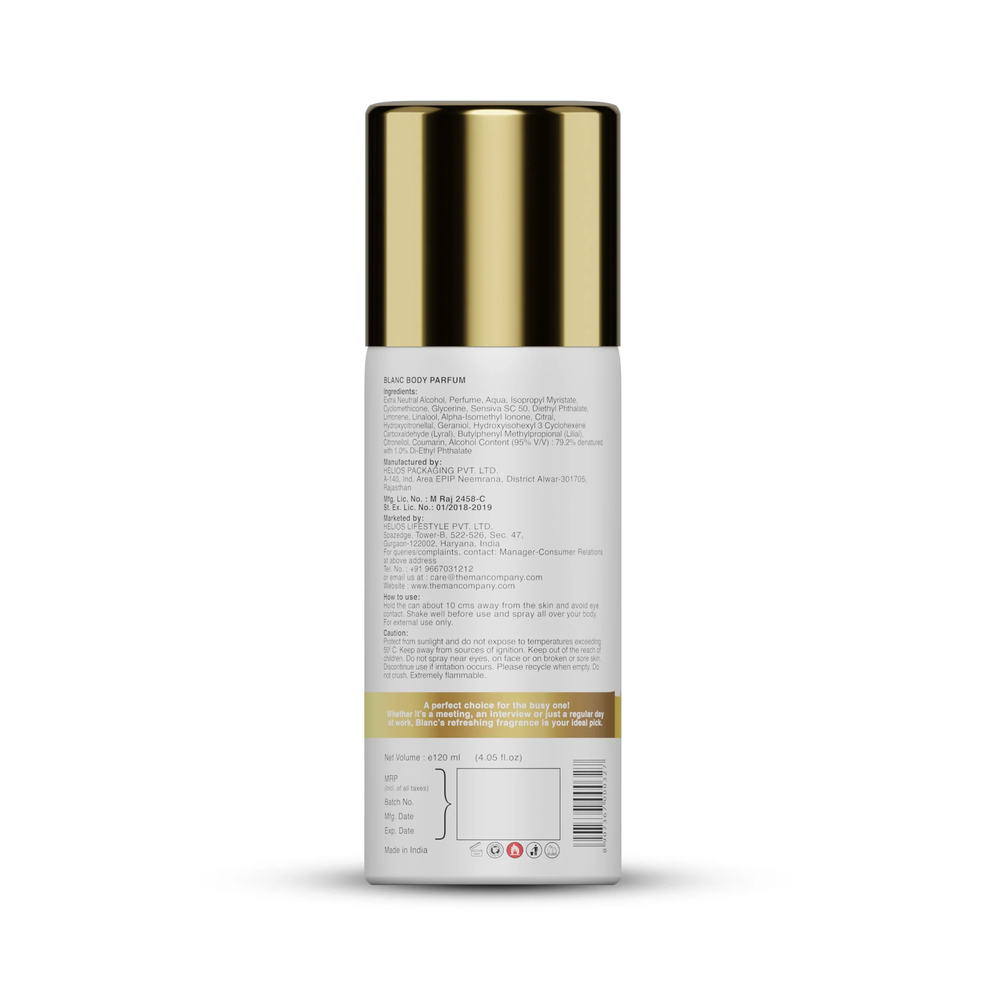 Body Perfume Blanc - Bulk Buy - Image 5