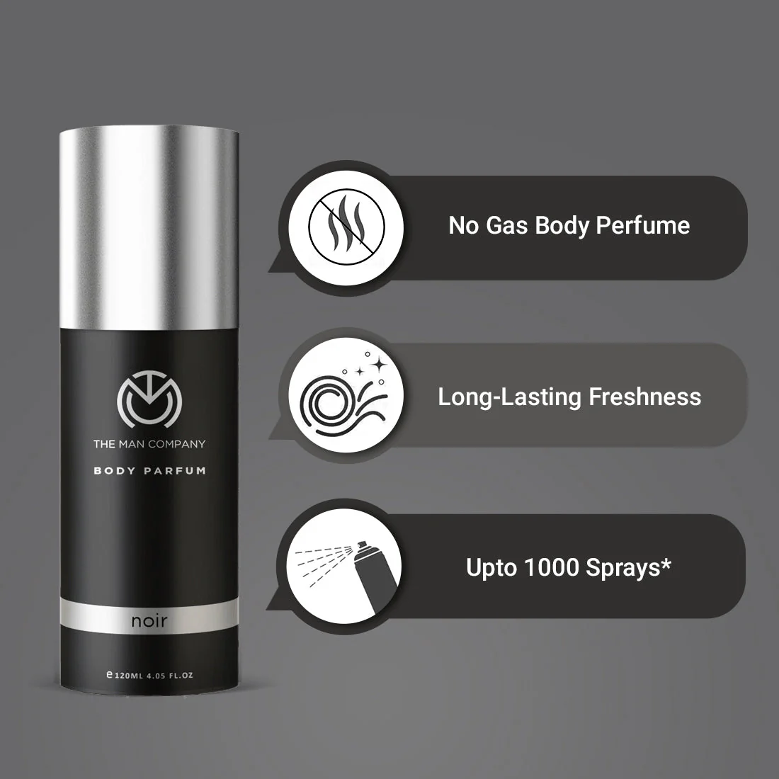 Body Perfume Noir (120ml) - Image 2