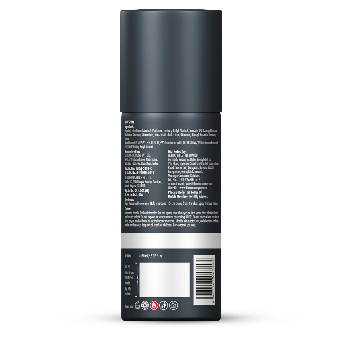 Body Spray | Arctic (150ml) - Image 7