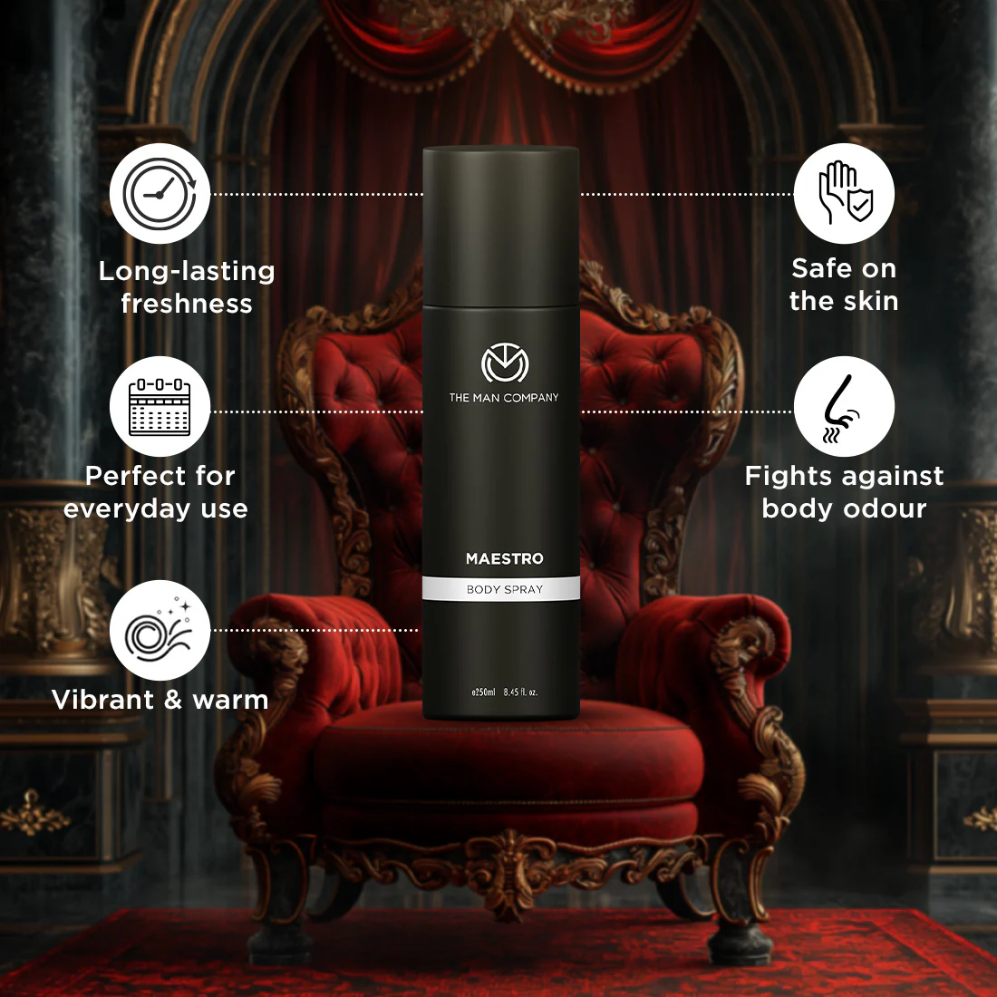 Body Spray | Maestro (250ml) - Image 3