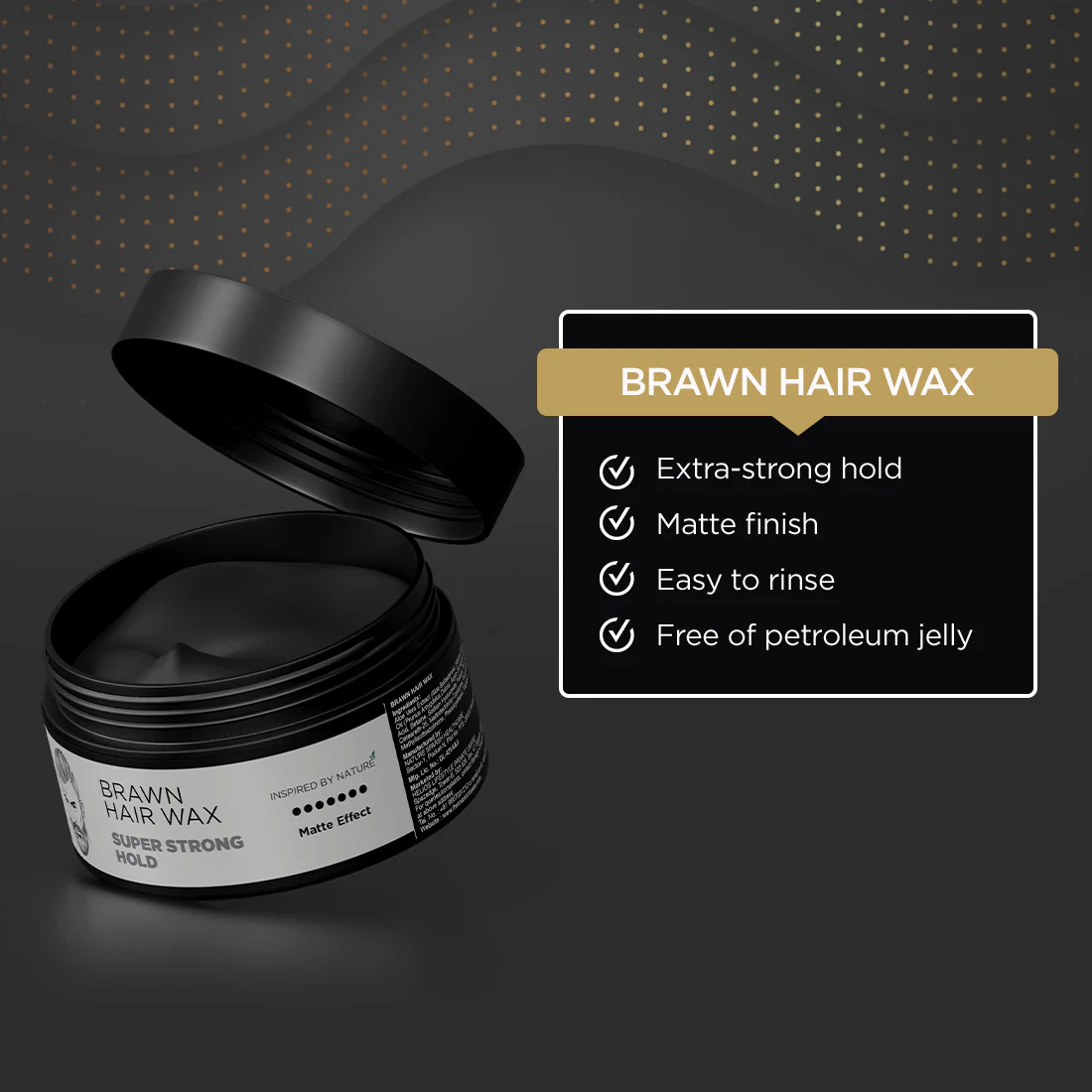 Brawn Hair Wax- Bulk Buy - Image 3