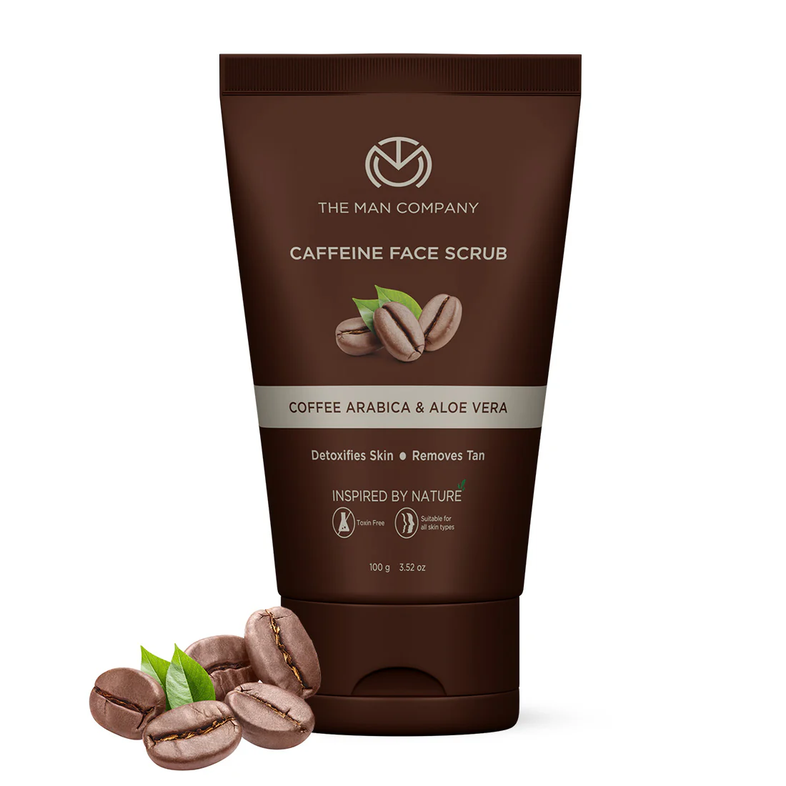 Caffeine Face Scrub | Coffee Arabica & Aloe Vera