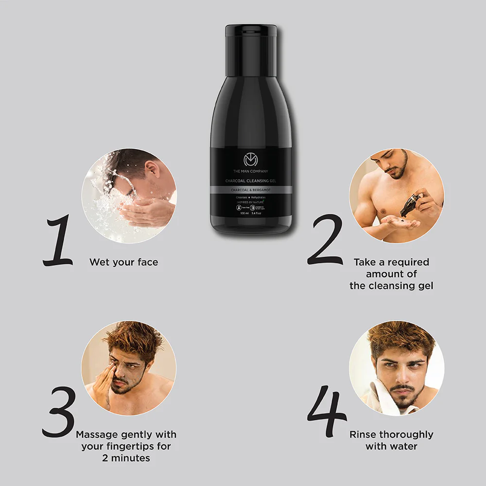 Charcoal Cleansing Gel | Charcoal & Bergamot - Image 6