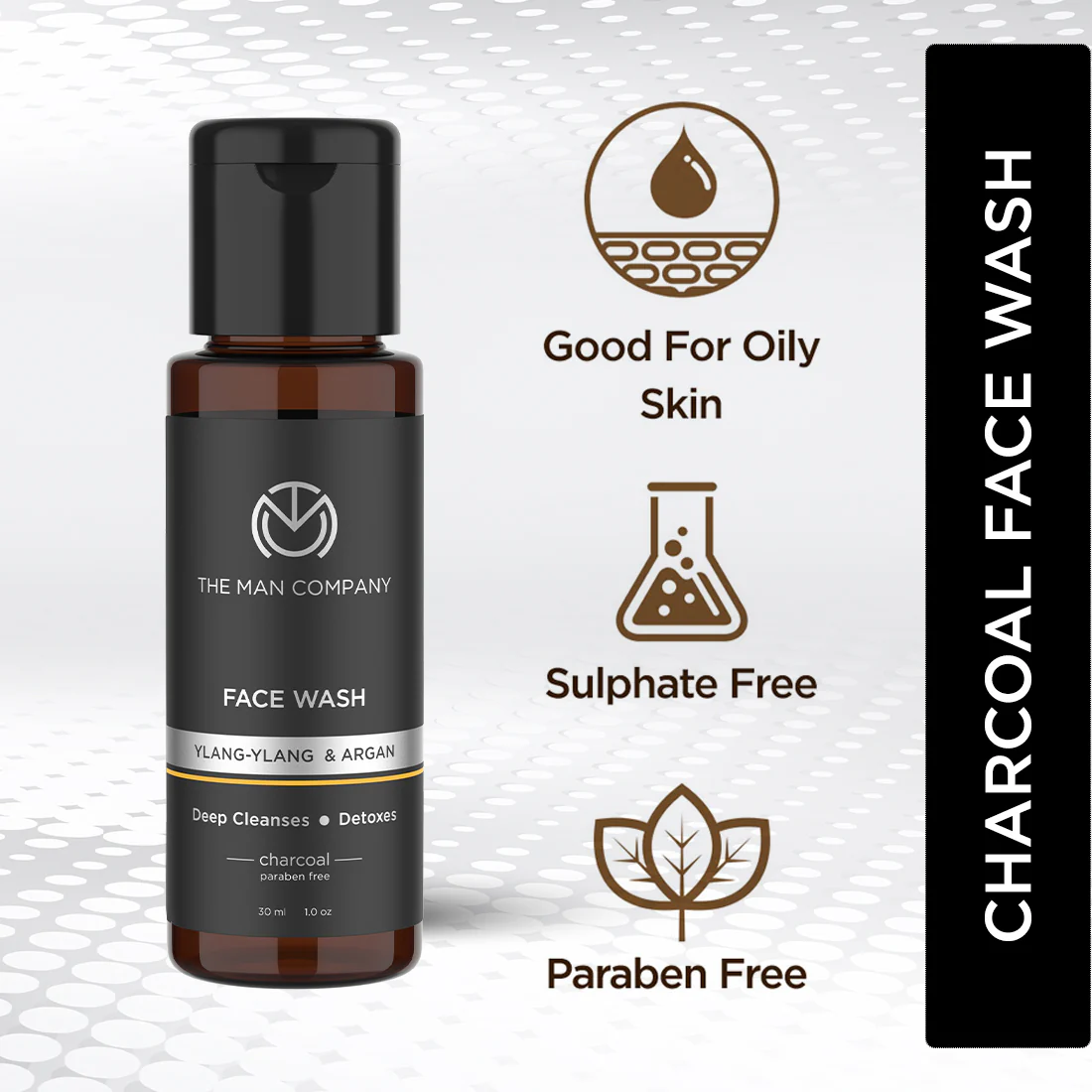 Charcoal Face Wash (30ml) - Image 3