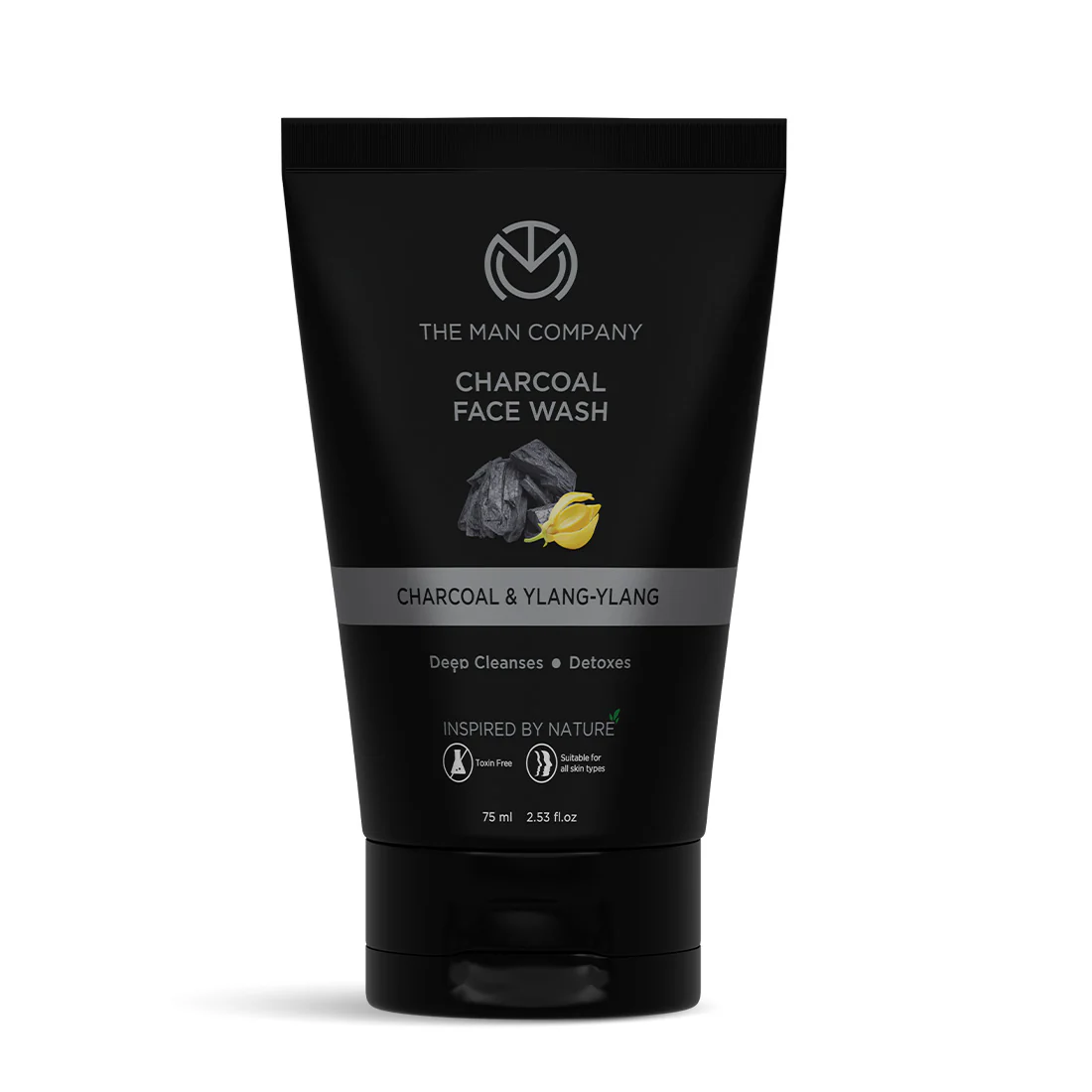 Charcoal Face Wash I Charcoal & Ylang Ylang (75ml) - Image 9