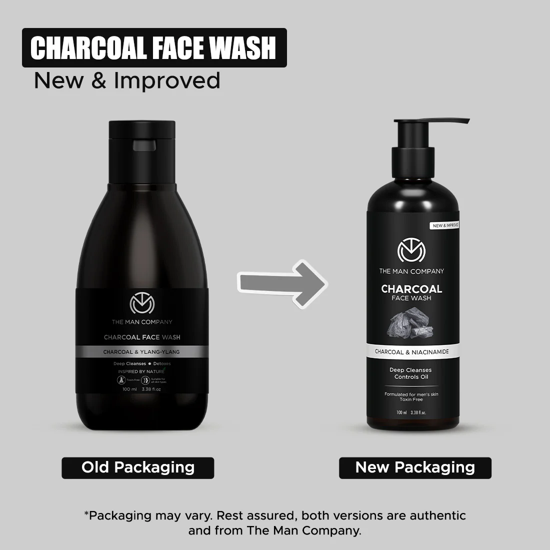 Charcoal Face Wash for Men – Charcoal & Niacinamide | Deep Cleansing & Oil Control - Image 9