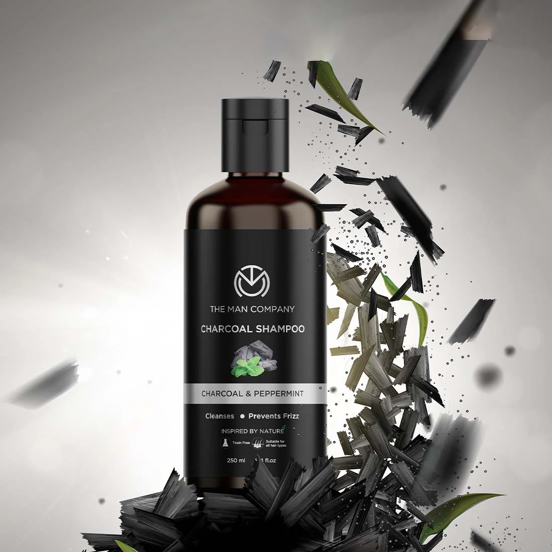 Charcoal Shampoo (250ml) - Image 8