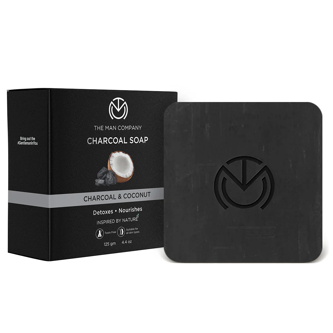 Charcoal Soap | Charcoal & Coconut (100g) - Image 2