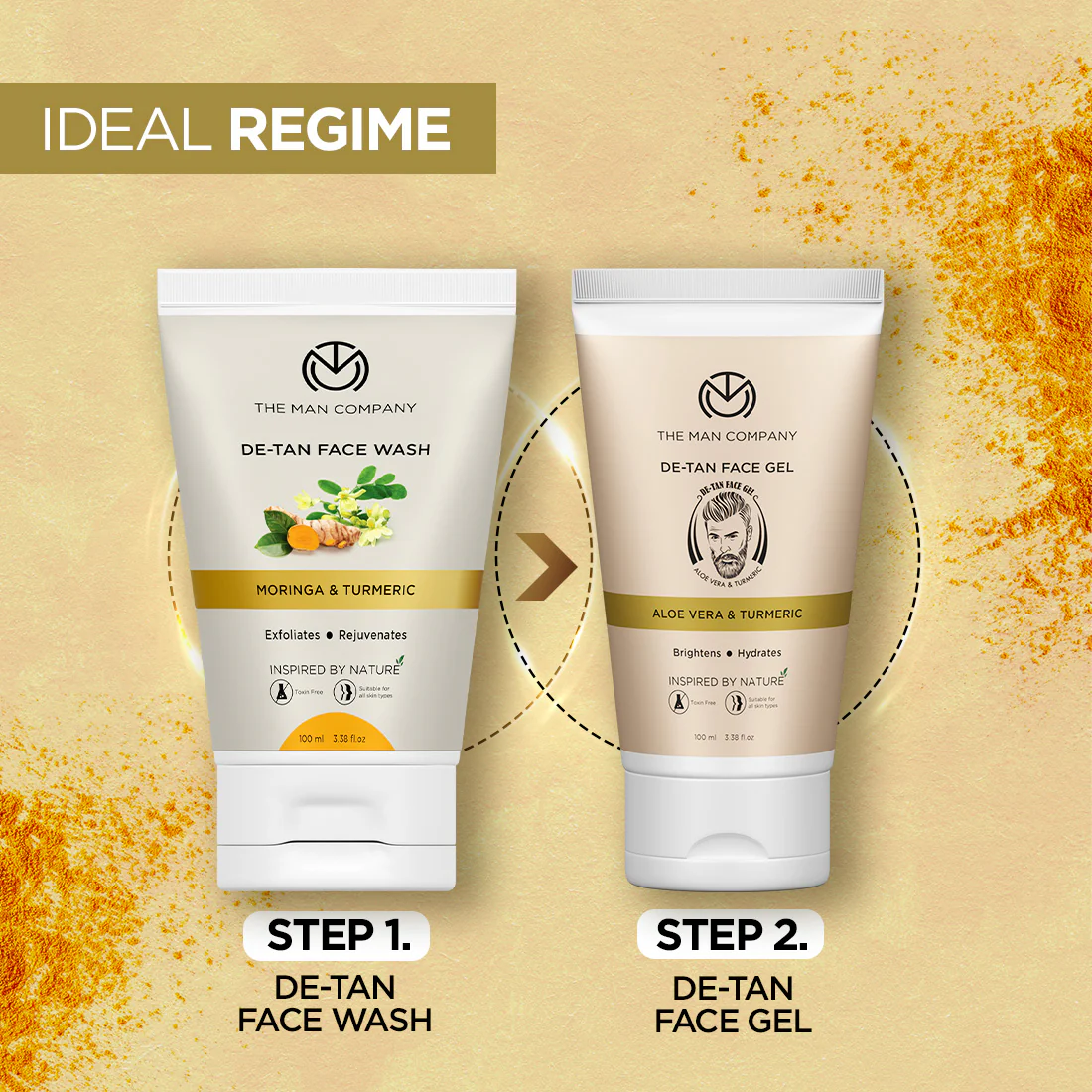 De-Tan Face Gel I Aloe Vera & Turmeric - Image 14
