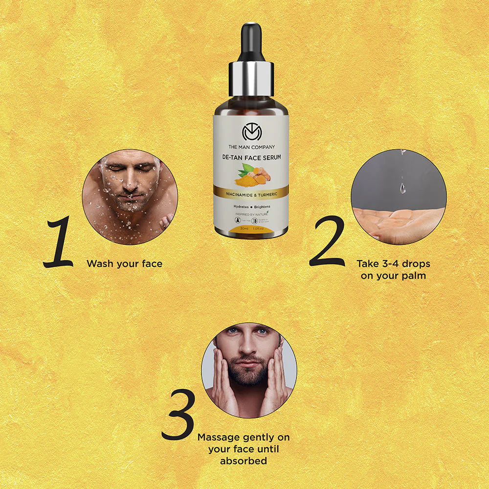 De-Tan Face Serum I Niacinamide & Turmeric - Image 6
