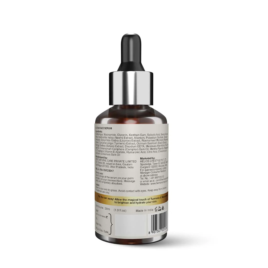 De-Tan Face Serum I Niacinamide & Turmeric - Image 7
