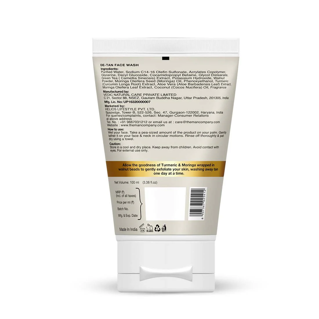 De-Tan Face Wash I Moringa & Turmeric - Image 16