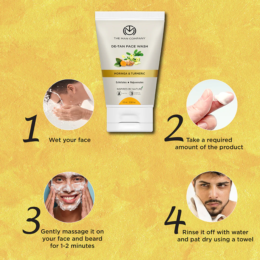 De-Tan Face Wash I Moringa & Turmeric - Image 7
