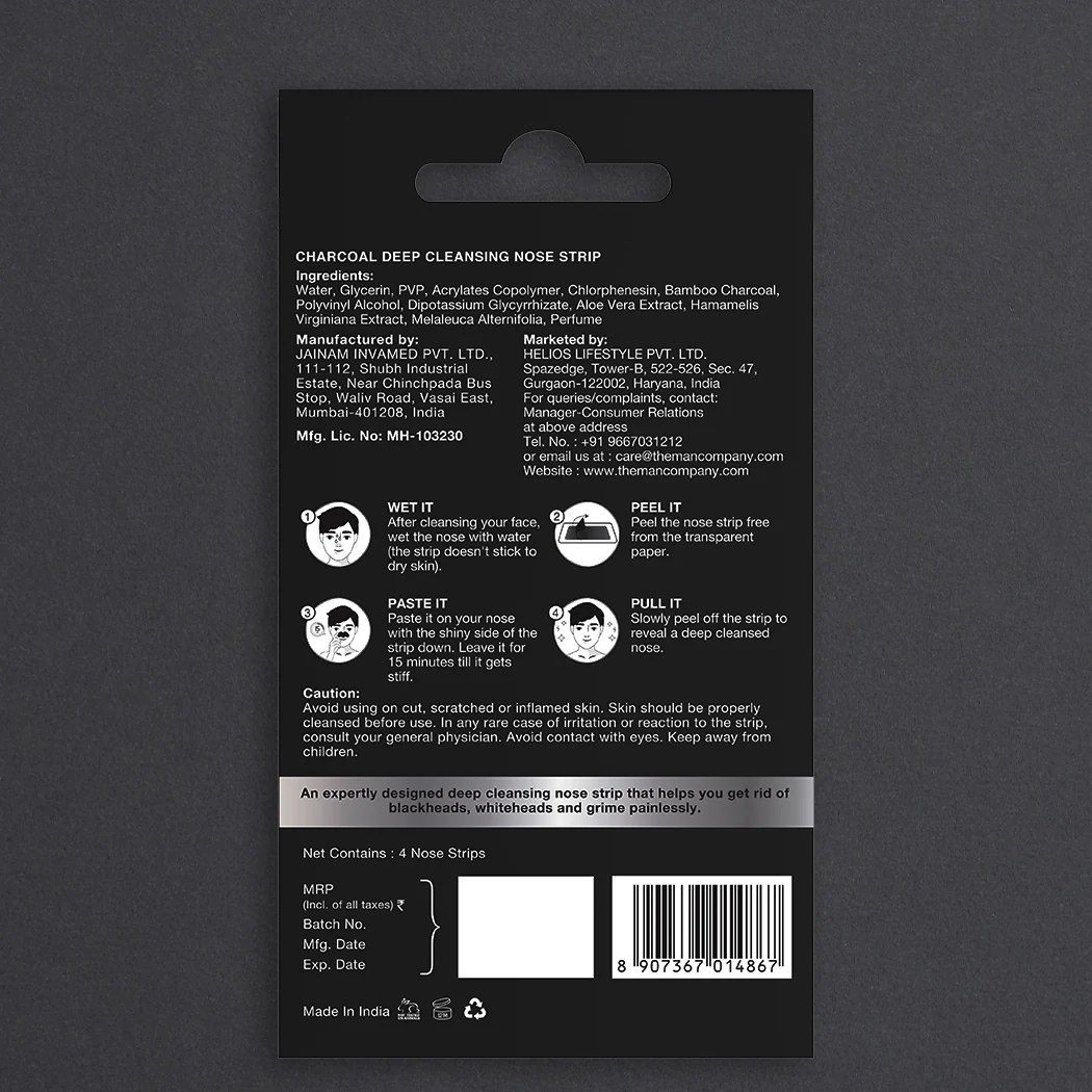Deep Cleansing Nose Strip | Bamboo Charcoal & Aloe Vera - Image 18