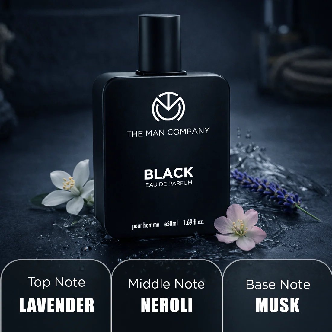 Eau De Parfum | Black (50ml) - Image 5