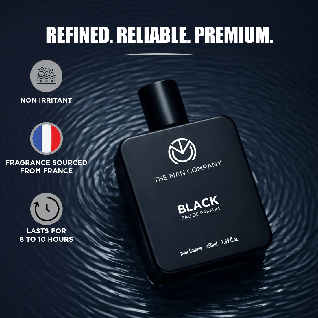 Eau De Parfum | Black (50ml) - Image 8
