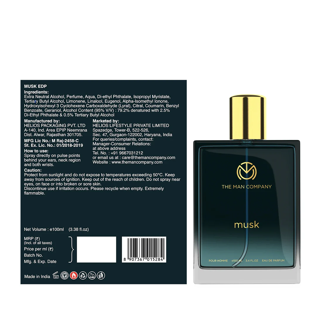 Eau De Parfum | Musk (100ml) - Image 7