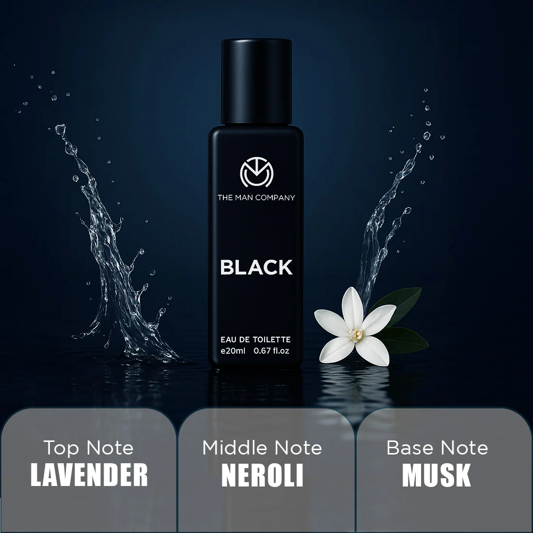 Eau De Toilette | Black (20ml) - Image 4