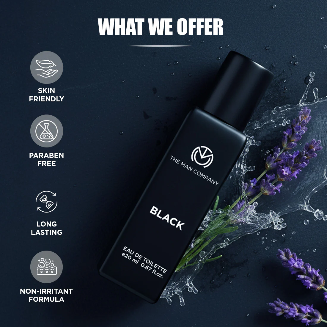 Eau De Toilette | Black (20ml) - Image 8