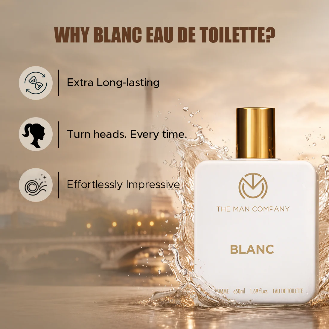 Eau De Toilette | Blanc (50ml) - Image 4