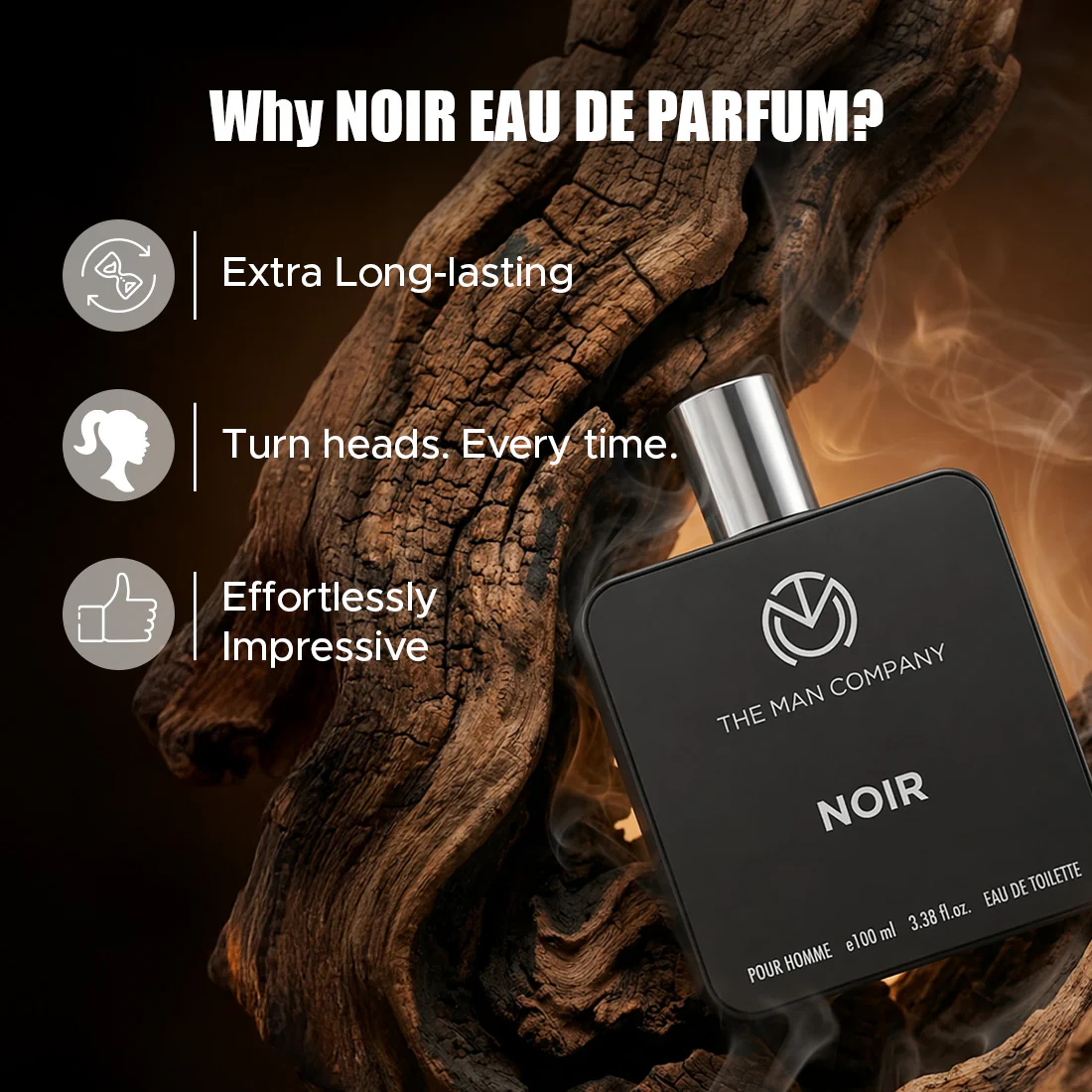Eau De Toilette | Noir (100ml) - Image 4