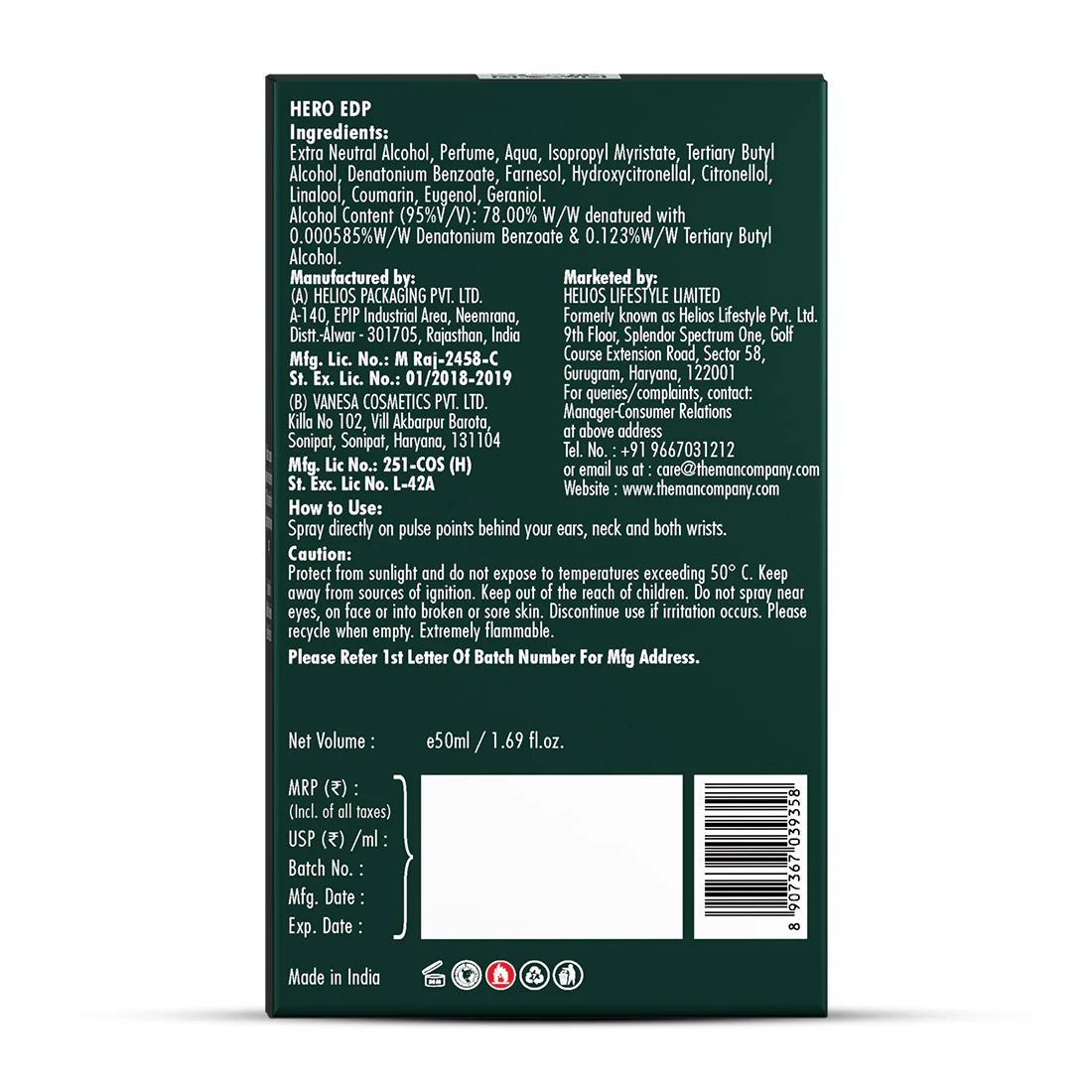 EDP | Hero 50ml - Image 5