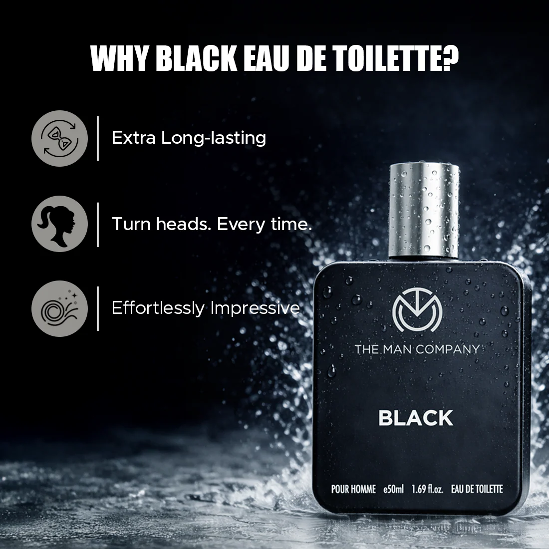 EDT | Black (50ml) - Image 3