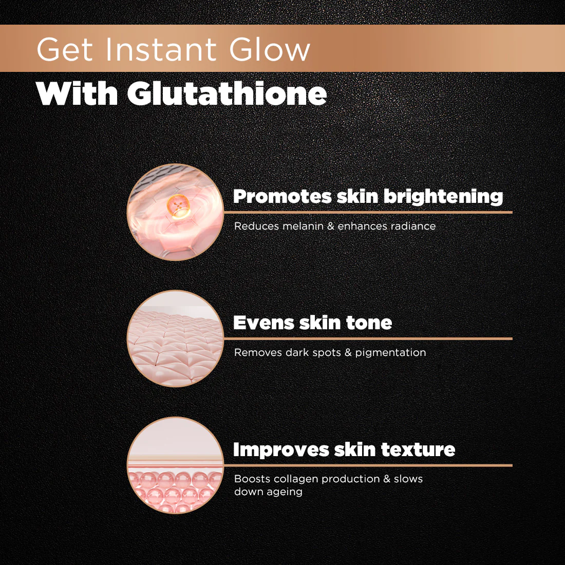 Glow Pro Moisturiser | Glutathione, Vitamin E and Cocoa Butter (50g) - Image 4