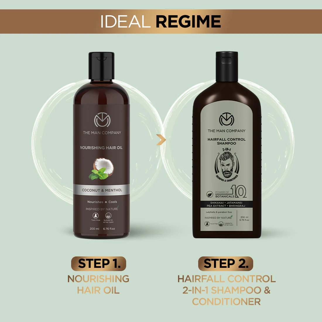 Hairfall Control 2-in-1 Shampoo & Conditioner | Power Of 10 Botanicals - Image 15