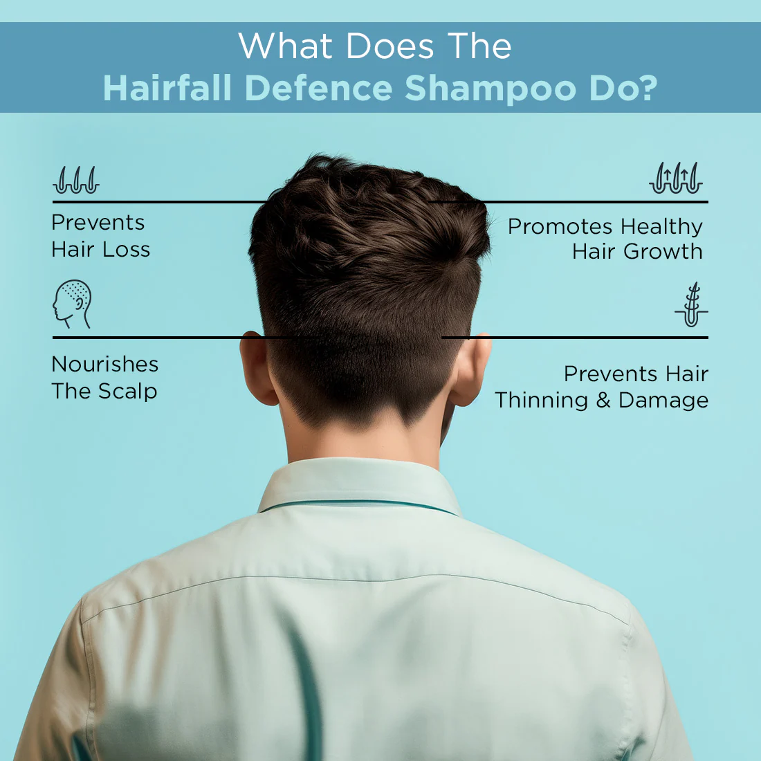 Hairfall Defence Shampoo (100ml) - Image 5