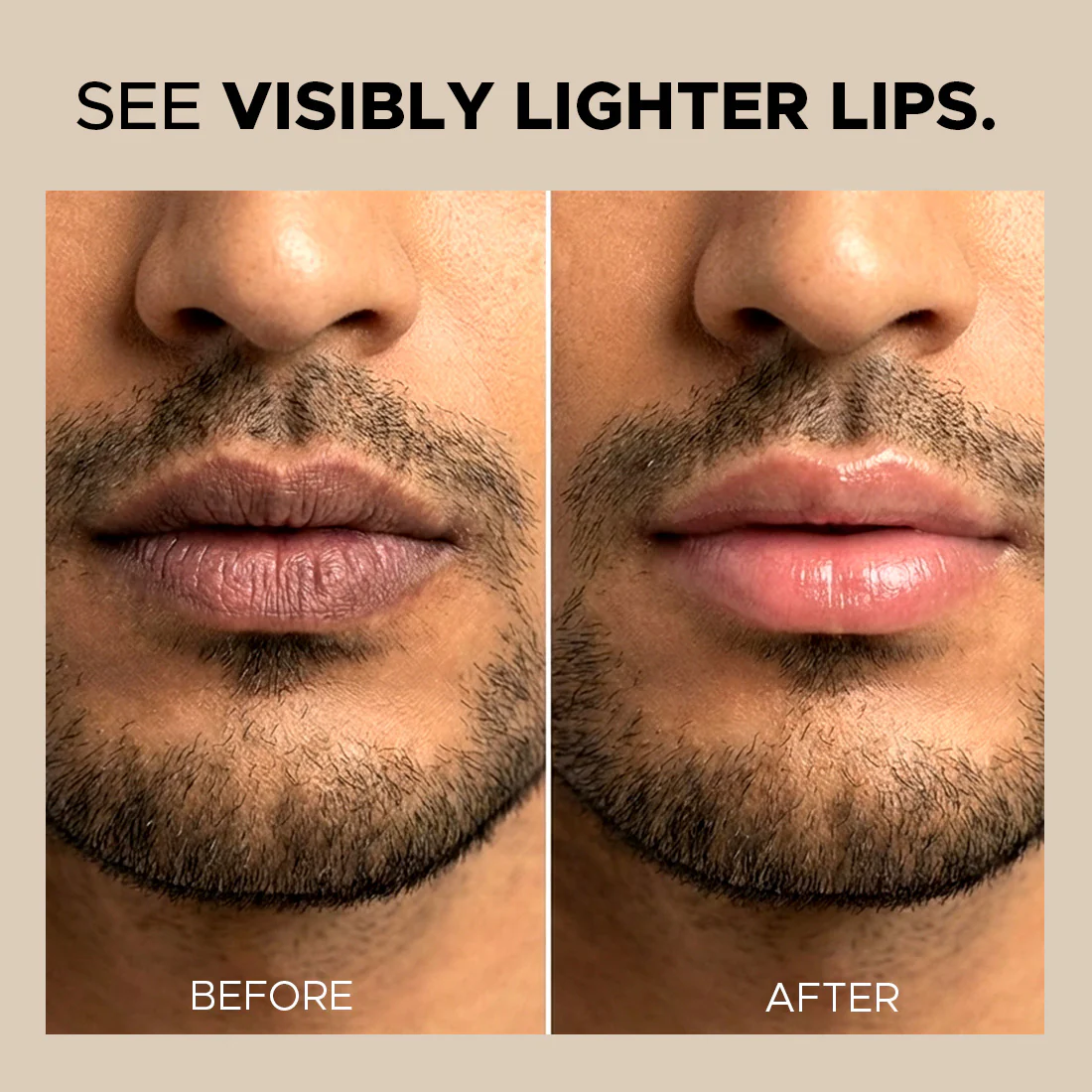 Lightening Lip Balm for Men | Reduces Lip Darkness | Sun Protection with SPF 50 | Nourishes & Hydrates - Image 6