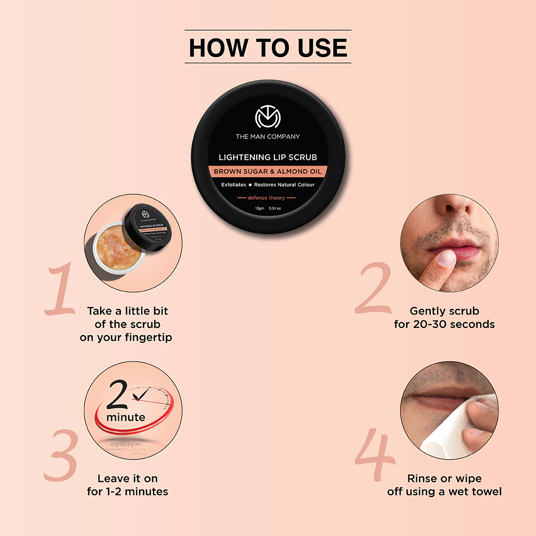 Lightening Lip Scrub | Brown Sugar & Almond Oil - Image 14