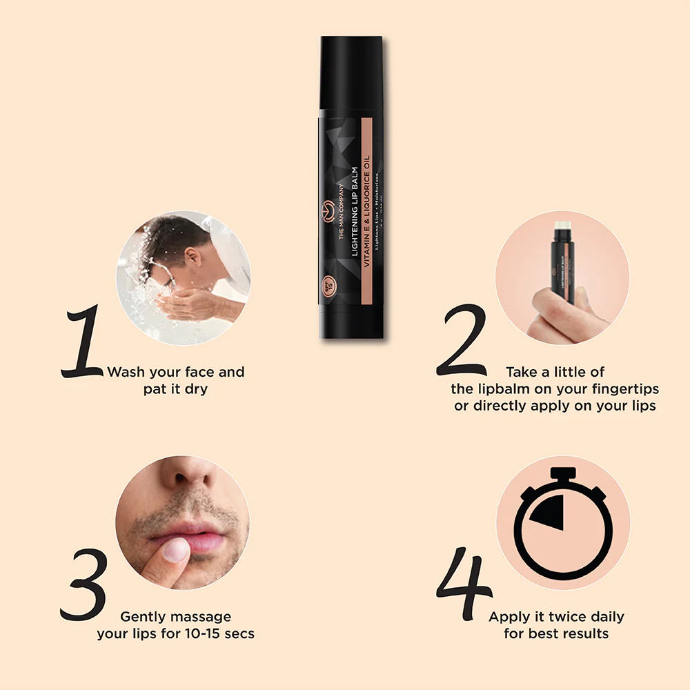 Lightening Lip Balm SPF15 | Vitamin E & Liquorice Oil - Image 6