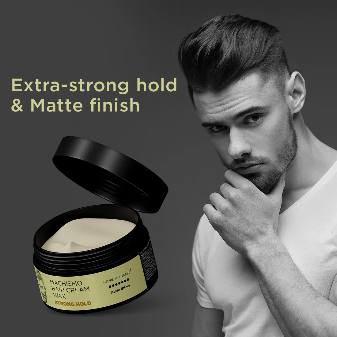 Machismo Cream Wax | Almond Oil & Vitamin E - Image 6