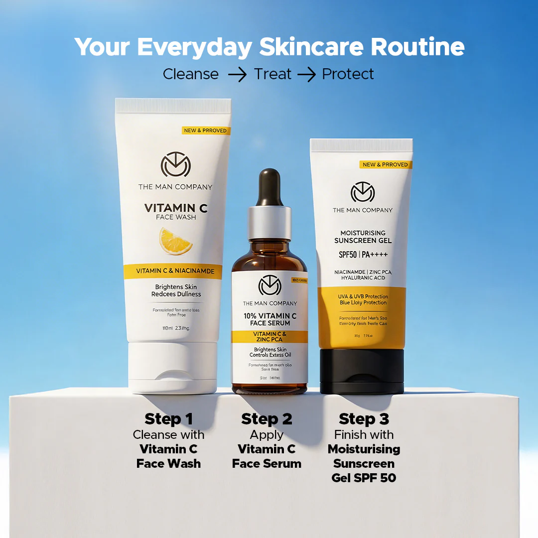 Moisturising Sunscreen Gel for Men | SPF50 PA++++ - Image 26