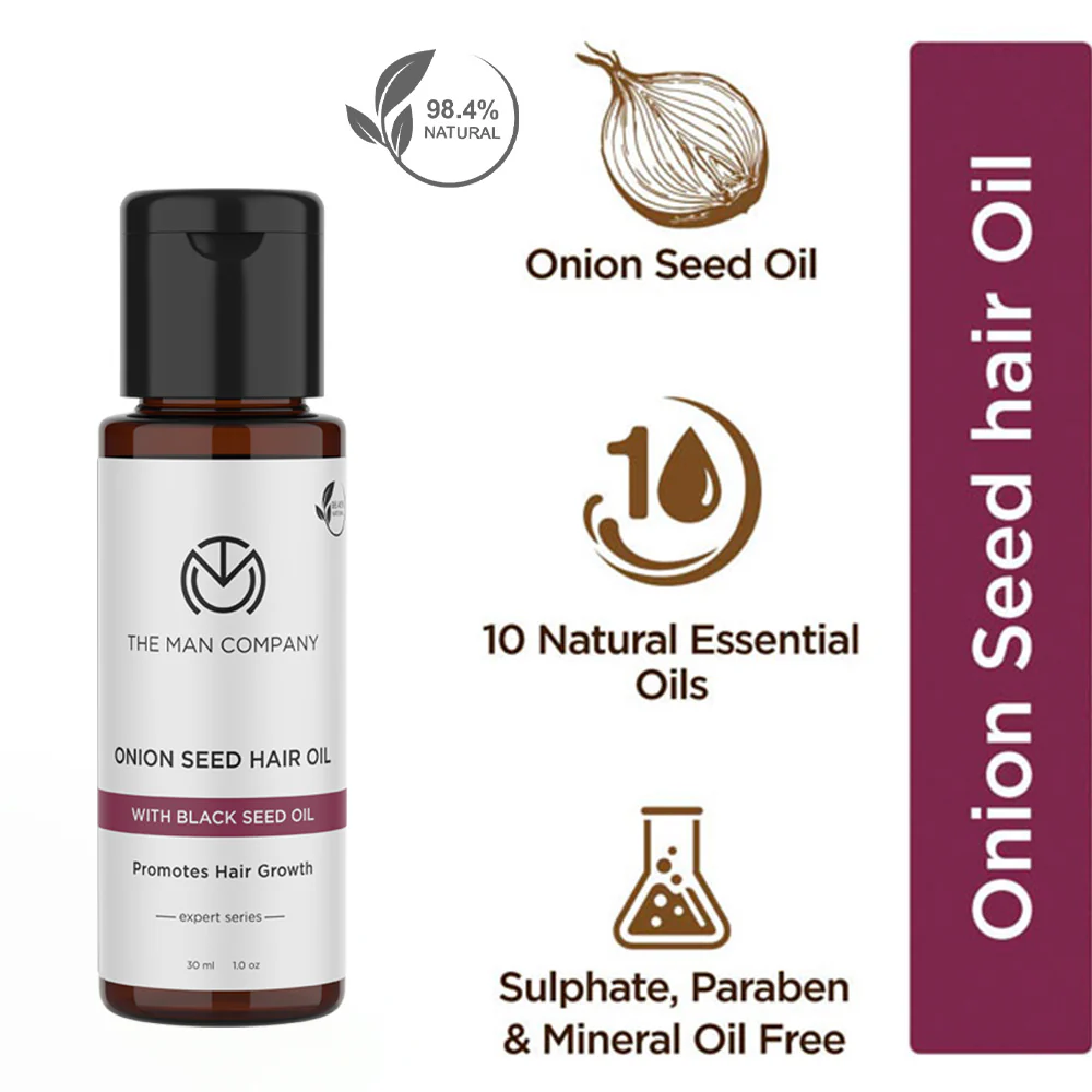 Onion Seed Hair Oil (30ml) - Image 3